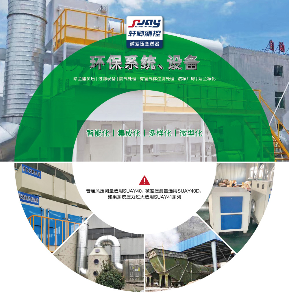 環(huán)保系統(tǒng)、設(shè)備（除塵器負(fù)壓，過(guò)濾設(shè)備、廢氣處理等）